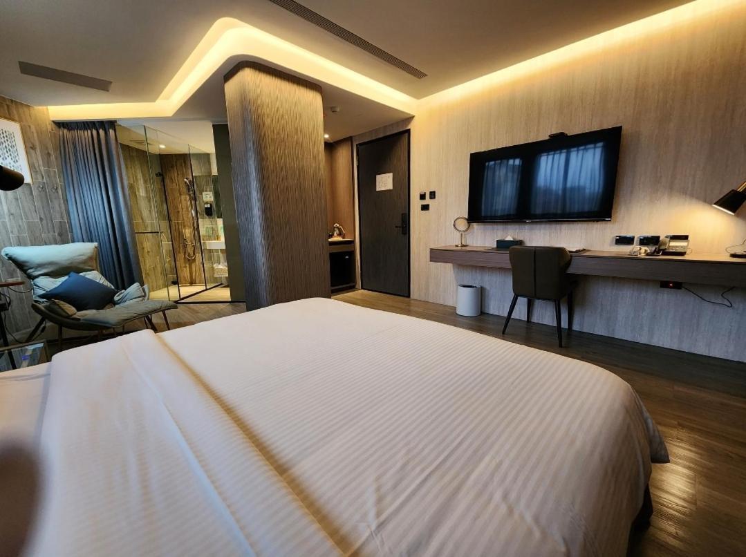 Hualien Pink Corner Hotel Dış mekan fotoğraf